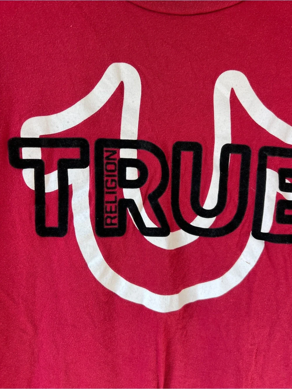 True Religion Men’s Red Graphic Tee XXL
